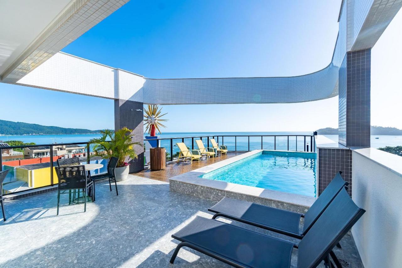 בומבינאס Aion Suites 103 - Compacto E Luxuoso Loft - Rooftop Com Piscina E Academia - A Poucos Passos Da Praia מראה חיצוני תמונה